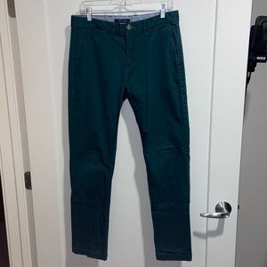 Emerald green Tommy Hilfiger pants